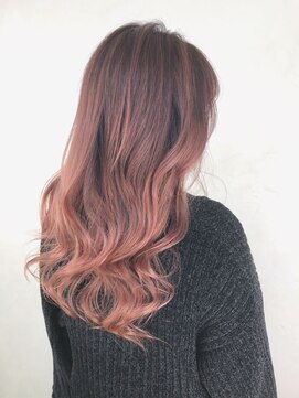 ジゼル(gisele) ピンクバレイヤージュ