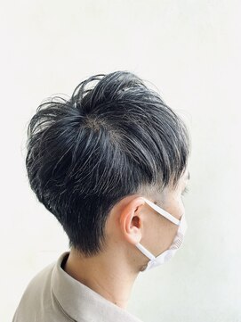 アールグレイ(EARLGREY) ツーブロックショートスタイル