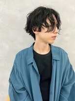 エンドリンク(endlink) センターパート×アンニュイパーマ