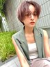 カット+カラー+トリートメント ￥14750 [大阪梅田駅/ショートボブ]