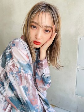 ケイト(kate) 【kate 大宮】ミルクティーベージュ×大人可愛いミディ