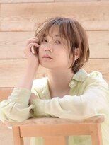 ロアーヘアー オペラオー 折尾店(RAWR hair Opera O)&nbsp;【RAWR】ひし形_くびれショート_シースルーバング