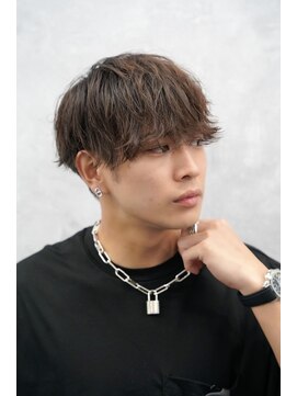 クロムトウキョウ ザ バーバー ネオン 新宿店(CHROM TOKYO the Barber ne/on) ツイストスパイラルマッシュ