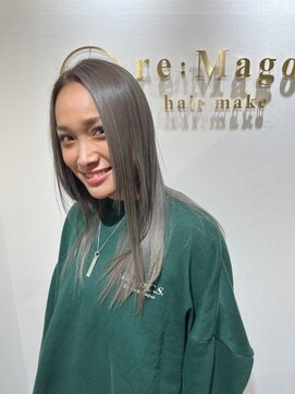 リマーゴ(re:Mago) ダブルカラー×髪質改善トリートメント