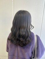 ガリカ シーム(Gallica/SEAM)&nbsp;【桑原雪音】大人かわいいゆる巻き艶髪透け感グレージュ<原宿>