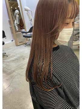 バローチェ 大阪 堀江(Barouche) 【Barouche/中島綾子】　ピンクベージュ　ロング　堀江