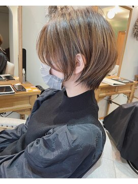 アンリー(Anree) 大人可愛い20代30代40代50代◎ナチュラルーショートボブ