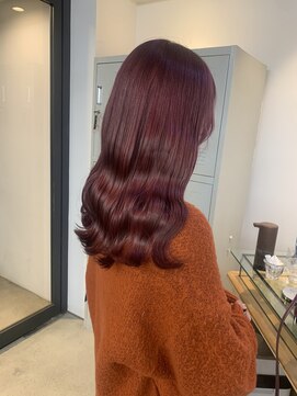 フラム 渋谷(flamme) ＊ブリーチ１回～＊カシスピンク＊