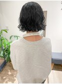 *高塚*大人可愛い切りっぱなしボブパーマくせ毛風パーマ