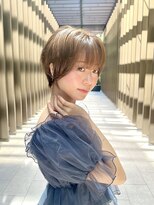 ジエクト 本店(The Ect)&nbsp;大人可愛い前下がりショートボブ☆20代30代40代50代◎【心斎橋】