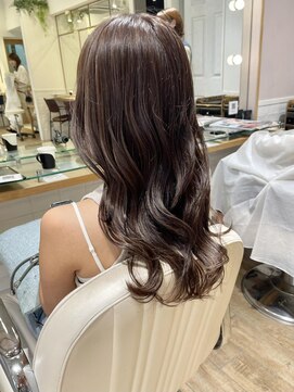 ネオリーブ チロル 横浜西口店(Neolive CiroL.) 透明感カラー ラベンダーグレージュ ハイライト