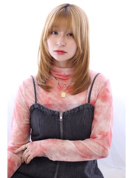 ヘアリゾート バレンタイン(hair+resort valentine) 20代30代40代◎レイヤーストレートヘア