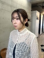 ヘアセット/カチモリヘア/パーティーヘア/お呼ばれヘア/恵比寿/