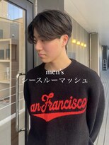 シオ ヘアー デザイン(Sio. hair design)&nbsp;メンズ必見！シースルーマッシュ/韓国style
