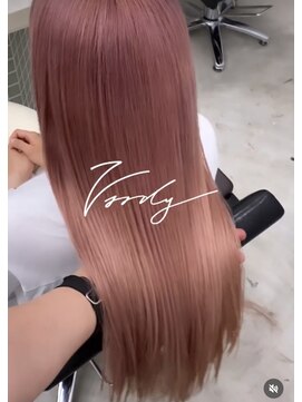 ヴァーディ オモテサンドウ(Vardy omotesando) ピンクベージュ・ダブルカラー・ハイトーンベージュ・ピンクヘア