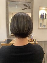 ブルーノ ヘアサロン(BRUNO. hair salon)&nbsp;ショート×オリーブカラー