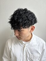 グラフ 立川(Graph.)&nbsp;ツイストスパイラルブルーブラックマッシュツーブロック