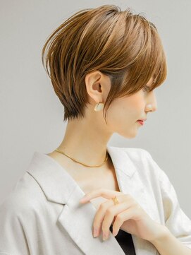 ロンドグロワール 大宮(Lond Gloire) ミニウルフレイヤーカット顔周り前髪韓国ショートボブ/大宮