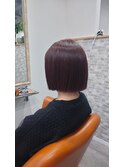 切りっぱなしボブ