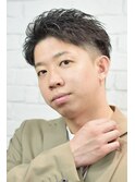 フェザーパーマビジネスアップバングフェザーショート