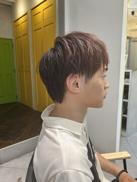 ミエル ヘア 新宿(miel hair) メンズスタイル/ブラッドカラー【新宿】