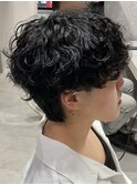 【波巻きスパイラル】マッシュ/メンズパーマ/メンズカット/池袋