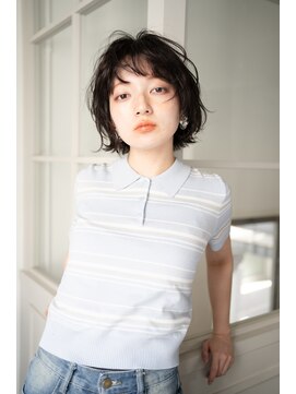 マグノリア オモテサンドウ(MAGNOLiA Omotesando) 暗めカラーのグランマッシュボブ・・・HINATA