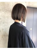 【Lloyd 大宮】丸みボブ×シアーグレージュ