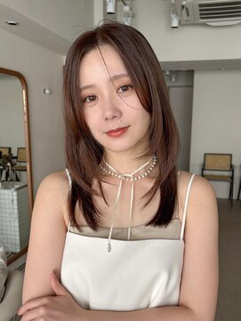 エンス 銀座(Ence) 韓国顔周り/イメチェン/ミニボブレイヤー/髪質改善/白髪/銀座