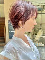 ビュートヨナカ(VIEW TOYONAKA)&nbsp;似合わせショートボブ/小顔/ココアベージュ/髪質改善/豊中/箕面