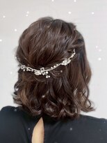 ヘアセット専門店 ナゴミ 池袋店(nagomi)&nbsp;ふわふわハーフアップ