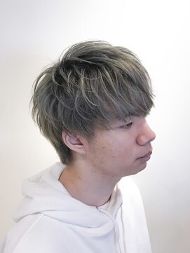 ナチュラル束感マッシュ