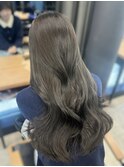 赤み消し！オリーブグレージュ×レイヤーカット○伊藤