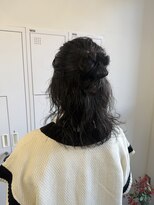 クリアーオブヘアー 池下店(clear OF HAIR)&nbsp;perm arrange / ハーフアップ