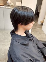 サイクル(CYCLE)&nbsp;MEN'S HAIR/サーフカール/刈り上げセンターパート/伊勢崎