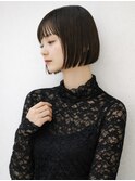 大人ボブ/ストレートボブ#ミニボブ#顎ラインボブ20代30代40代