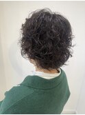 ふんわりパーマスタイル