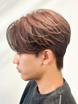 ミヤビ(MIYAVI) ナチュラルセンターパートニュアンスパーマ