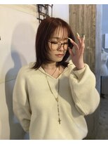 ステップボーンカット トーキョー(STEP BONE CUT TOKYO)&nbsp;【ステップボーンカット】ミディアムボブスタイル