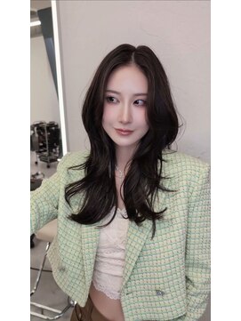 ウィーニード 名古屋(WENEED) 【Nao】Korean layer cut ×Dark lavender