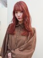 ユー(yew) ブリーチで作るピンクオレンジ◎ハイトーンもお任せください!