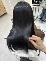ジーナ 吉塚(Zina)&nbsp;美髪ストレート ダークアッシュ【福田れん】吉塚美容室 髪質改善