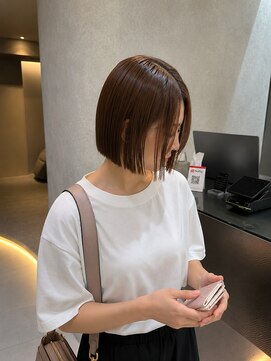 サンド 池袋 2nd(sand) ミニボブ/縮毛矯正/髪質改善