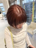 コト 福井大和田店(coto)&nbsp;福井/大和田/オレンジカラー/ブリーチなしダブルカラー/