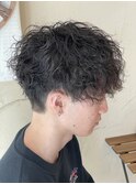 メンズツイストスパイラルパーマ