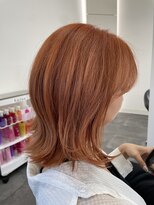 ブルージュ ヘアー(Brugge hair) ダブルカラーオレンジ
