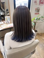 トライベッカ 新柏店(TRIBECA Hair&Spa)&nbsp;ハイライト＋エンドカラー