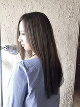 ギミック ヘア ファクトリー(gimmick hair factory) アディクシー×サファイア 透明感ロング