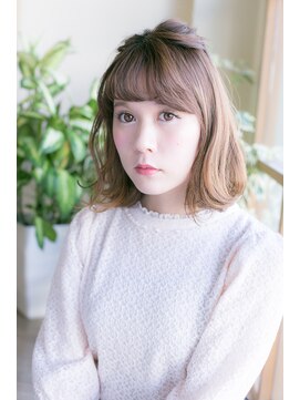 レフラム 獨協大学前店(le:fro:m) 無造作なカールで遊び心のあるポジティブ女子に!