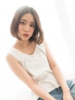 クアトログランシュ ひたちなか店(QUATRO×GranCieux)&nbsp;【可愛すぎてヤバい】2017S/S大人のワンレンクールボブ